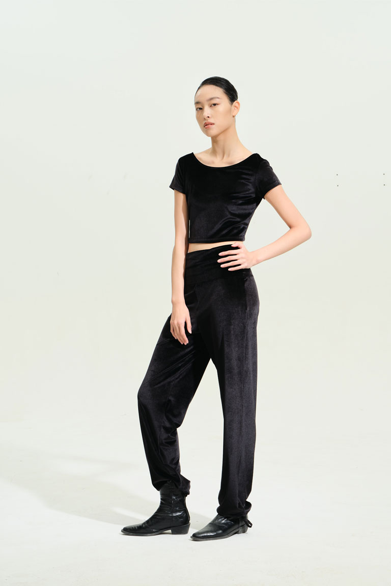 Women’s velvet pants DW-005VV - Image 2