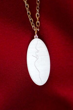 Sterling Silver Pendant Necklace – Luxury Lingerie Edition