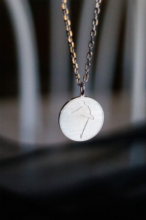 Sterling Silver Pendant Necklace – Ballet Edition