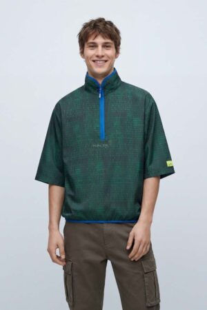 Lightweight Half-Zip Stand Collar Top 2026SS-FR-004